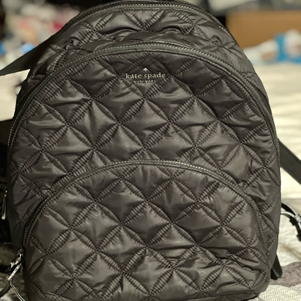 Kate Spade Karisss Black Quilted Bag